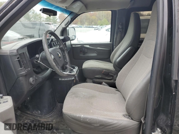 2013 Chevrolet Express Cargo with VIN 1GCSGAFX0D1161799, listed as a Copart auction lot 53079035 with 190,408 mi miles and Salvage Title. Bid and sale history available at DreamBid. Image 7.