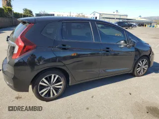2019 Honda Fit EX with VIN 3HGGK5H86KM721621, listed as a Copart auction lot 47074915 with 48,219 mi miles and Salvage Title. Bid and sale history available at DreamBid. Image 3.