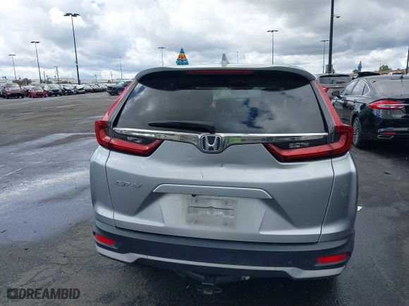 2020 Honda CR-V EX with VIN 2HKRW1H58LH423721, listed as a IAAI auction lot 41781203 with 82,453 mi miles. Bid and sale history available at carsss.com. Image 16.