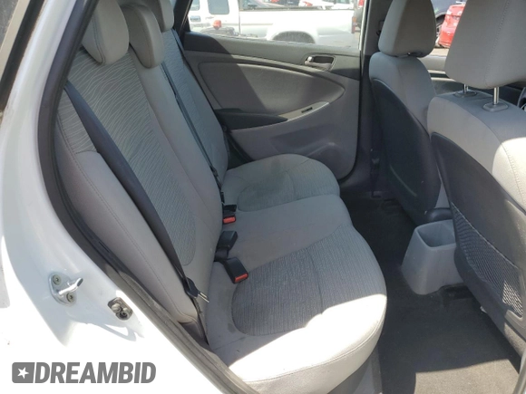 2015 Hyundai Accent GS with VIN KMHCT5AE9FU206751, listed as a Copart auction lot 55360365 with 218,611 mi miles and Clean Title. Bid and sale history available at carsss.com. Image 10.