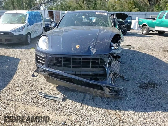 2018 Porsche Macan S с VIN WP1AB2A57JLB38248, выставлен на аукционе Copart как лот 46468495 с пробегом Не указан миль и Списание • Salvage title. История ставок и продаж доступна на DreamBid. Изображение 12.