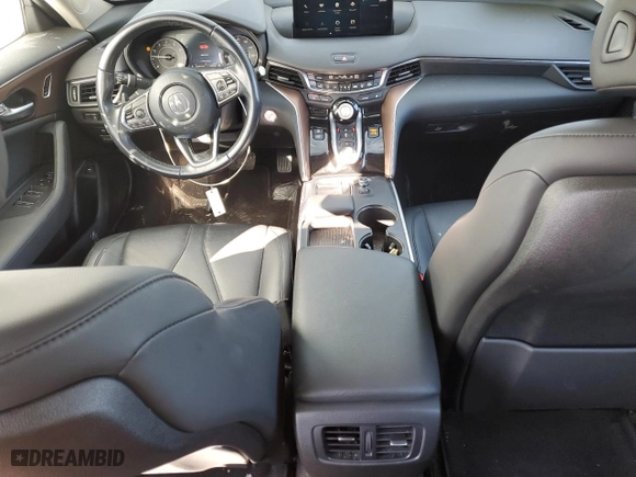 2021 Acura TLX with VIN 19UUB5F35MA012446, listed as a Copart auction lot 45166775 with 63,851 mi miles and Salvage Title. Bid and sale history available at carsss.com. Image 8.