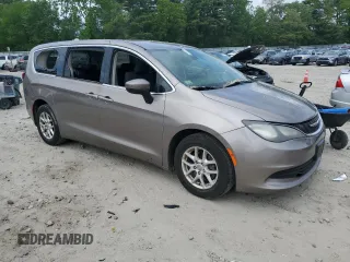 2017 Chrysler Pacifica Touring with VIN 2C4RC1DG6HR572039, listed as a Copart auction lot 58568105 with 190,405 mi miles and Salvage title. Bid and sale history available at DreamBid. Image 4.