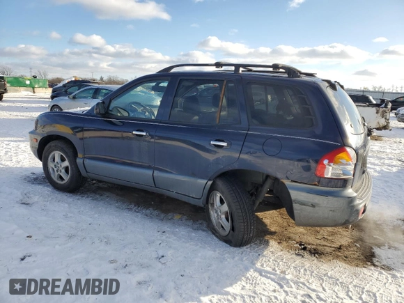 2004 Hyundai Santa Fe GLS with VIN KM8SC13E04U819968, listed as a Copart auction lot 88279005 with 156,808 mi miles and Salvage Title. Bid and sale history available at carsss.com. Image 2.