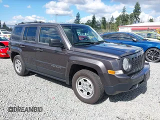 2014 Jeep Patriot Sport with VIN 1C4NJPBAXED893716, listed as a IAAI auction lot 42654553 with 90,290 mi miles and . Bid and sale history available at DreamBid. Image 1.