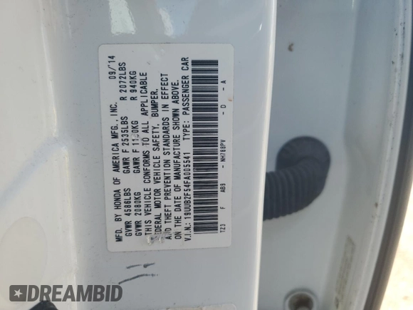 2015 Acura TLX Technology with VIN 19UUB2F54FA005541, listed as a Copart auction lot 62336535 with 89,327 mi miles and Salvage title. Bid and sale history available at DreamBid. Image 12.