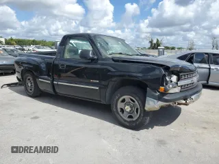 1999 Chevrolet Silverado 1500 with VIN 1GCEC14W1XZ145538, listed as a Copart auction lot 53937374 with 0 mi miles and Salvage Title. Bid and sale history available at carsss.com. Image 4.