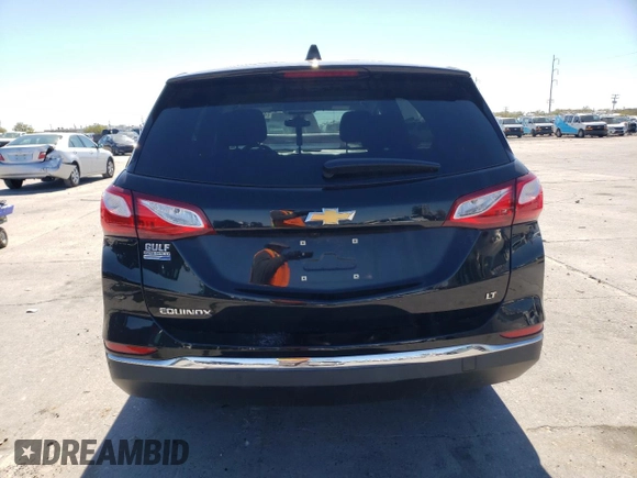 2021 Chevrolet Equinox LT with VIN 3GNAXKEV9ML316982, listed as a Copart auction lot 48827395 with 41,392 mi miles and Salvage Title. Bid and sale history available at DreamBid. Image 6.