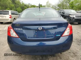 2014 Nissan Versa SV with VIN 3N1CN7AP2EL865682, listed as a Copart auction lot 55087765 with 208,703 mi miles and Salvage Title. Bid and sale history available at DreamBid. Image 6.