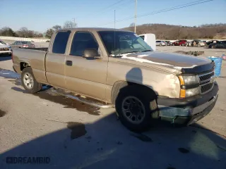 2006 Chevrolet Silverado 1500 LS with VIN 1GCEC19V26Z299240, listed as a Copart auction lot 45420005 with 249,430 mi miles and Salvage Title. Bid and sale history available at carsss.com. Image 4.