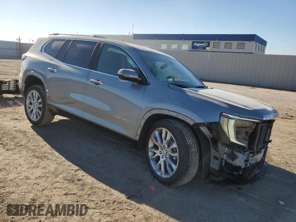 2024 GMC Acadia AWD Denali z VIN 1GKENRKS2RJ194228, wystawiony jako Copart lot #83751564 z przebiegiem 768 mil mil oraz Szkoda całkowita • Salvage title. Historia ofert i sprzedaży dostępna na DreamBid. Obrazek 4.