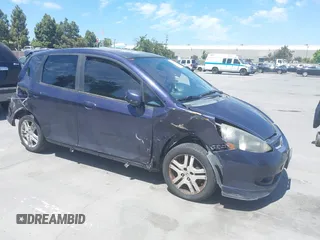 2008 Honda Fit Sport with VIN JHMGD38648S031831, listed as a IAAI auction lot 42516233 with 217,415 mi miles and . Bid and sale history available at DreamBid. Image 1.