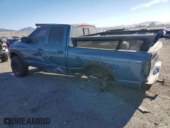 2004 Dodge 1500 SLT with VIN 1D7HA18N44S722853, listed as a Copart auction lot 50575425 with 181,203 mi miles and Salvage Title. Bid and sale history available at DreamBid. Image 2.