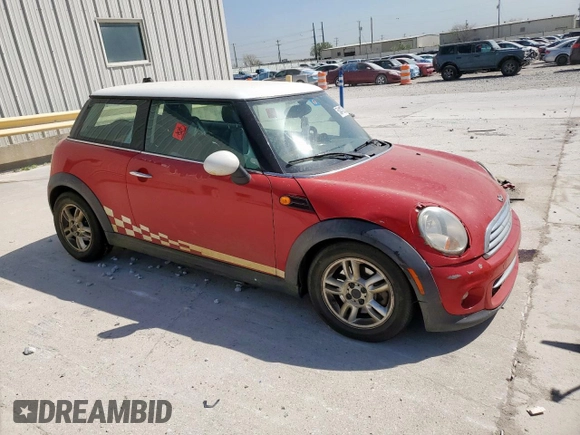 2013 MINI Hardtop with VIN WMWSU3C56DT545546, listed as a Copart auction lot 50413305 with 103,305 mi miles and Salvage Title. Bid and sale history available at DreamBid. Image 4.