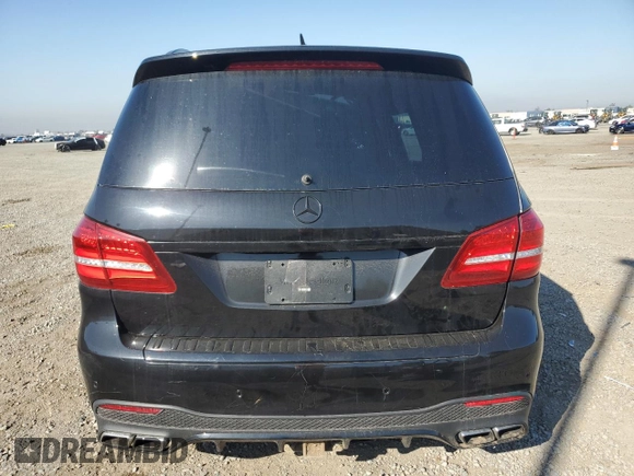 2017 Mercedes-Benz GLS 63 AMG с VIN 4JGDF7FE4HA774376, выставлен на аукционе Copart как лот 55956585 с пробегом Не указан миль и Списание • Salvage title. История ставок и продаж доступна на DreamBid. Изображение 6.