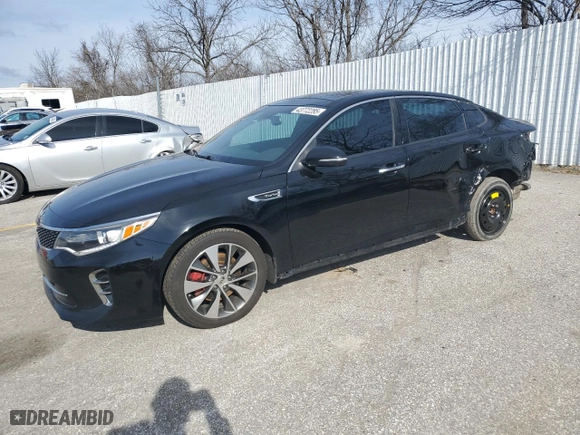 2016 Kia Optima SXL Turbo with VIN 5XXGV4L24GG032673, listed as a Copart auction lot 43772285 with 184,876 mi miles and Salvage Title. Bid and sale history available at carsss.com. Image 1.