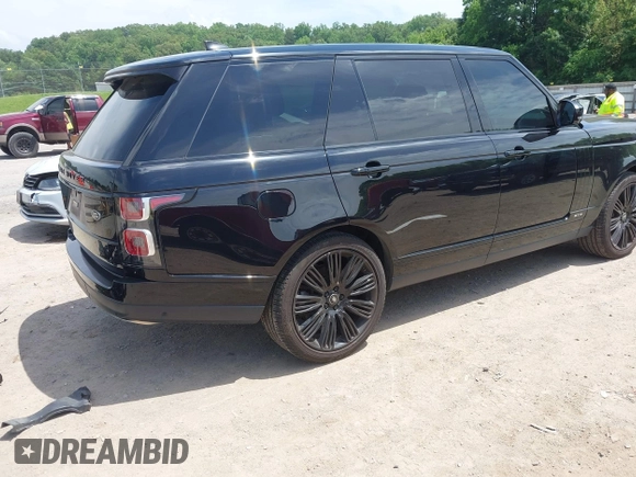 2020 Land Rover Range Rover z VIN SALGS5SE1LA598279, wystawiony jako IAAI lot #42263796 z przebiegiem 64 623 mil mil oraz . Historia ofert i sprzedaży dostępna na DreamBid. Obrazek 4.
