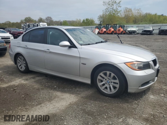 2007 BMW 3 Series 328xi with VIN WBAVC73507KP35800, listed as a Copart auction lot 55246175 with 158,247 mi miles and Clean title. Bid and sale history available at DreamBid. Image 4.