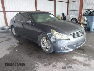 2012 Infiniti G25 Journey with VIN JN1DV6AP8CM700978, listed as a IAAI auction lot 42750060 with Not provided miles and . Bid and sale history available at DreamBid. Image 1.