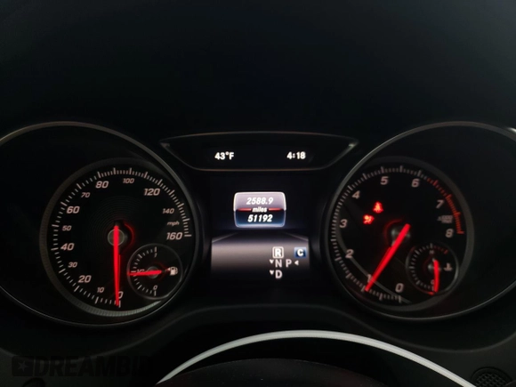 2018 Mercedes-Benz CLA 250 with VIN WDDSJ4GB6JN656413, listed as a Copart auction lot 48919014 with 51,192 mi miles and . Bid and sale history available at DreamBid. Image 9.