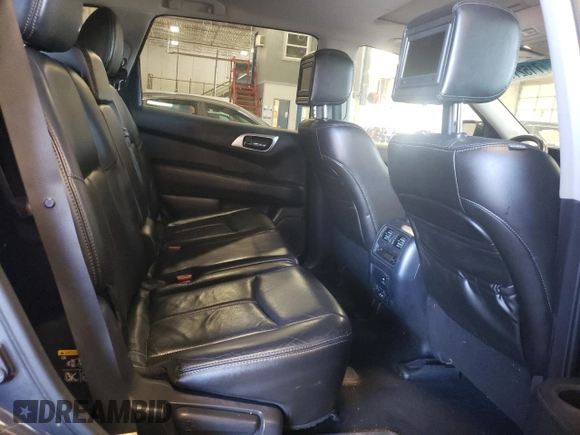 2013 Nissan Pathfinder Platinum z VIN 5N1AR2MM1DC607124, wystawiony jako Copart lot #71521174 z przebiegiem 144 126 mil mil oraz Czysty tytuł • Clean title. Historia ofert i sprzedaży dostępna na DreamBid. Obrazek 11.