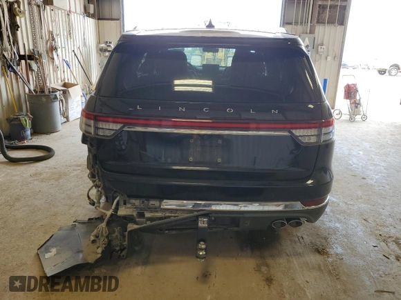 2020 Lincoln Aviator Reserve z VIN 5LM5J7WC2LGL28425, wystawiony jako Copart lot #56068124 z przebiegiem 82 282 mil mil oraz Szkoda całkowita • Salvage title. Historia ofert i sprzedaży dostępna na DreamBid. Obrazek 6.
