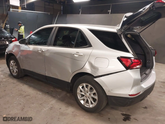 2022 Chevrolet Equinox LS with VIN 3GNAXSEV1NS171962, listed as a IAAI auction lot 40991473 with 69,667 mi miles. Bid and sale history available at carsss.com. Image 3.