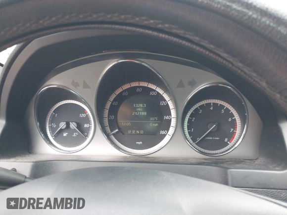 2009 Mercedes-Benz C 300 Sport с VIN WDDGF54X89R041489, выставлен на аукционе IAAI как лот 42363616 с пробегом 212 188 миль миль и . История ставок и продаж доступна на DreamBid. Изображение 7.