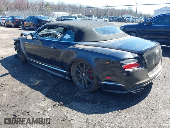 2014 Bentley Continental GT with VIN SCBGH3ZA2EC096873, listed as a IAAI auction lot 36889288 with Not Provided miles and . Bid and sale history available at DreamBid. Image 3.