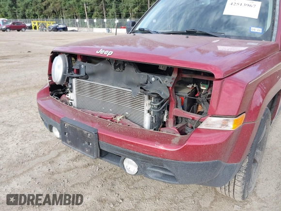 2016 Jeep Patriot Latitude with VIN 1C4NJPFB8GD562445, listed as a IAAI auction lot 42513967 with 87,991 mi miles and . Bid and sale history available at DreamBid. Image 6.