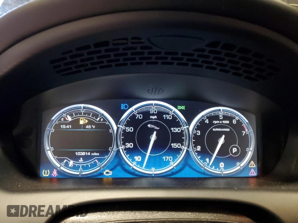 2014 Jaguar XJ with VIN SAJWA2GTXEMV72147, listed as a Copart auction lot 44854485 with 103,814 mi miles and Salvage Title. Bid and sale history available at DreamBid. Image 9.