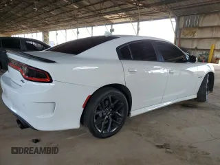 2020 Dodge Charger R/T with VIN 2C3CDXCT3LH175119, listed as a Copart auction lot 44637955 with 36,687 mi miles and Salvage Title. Bid and sale history available at DreamBid. Image 3.