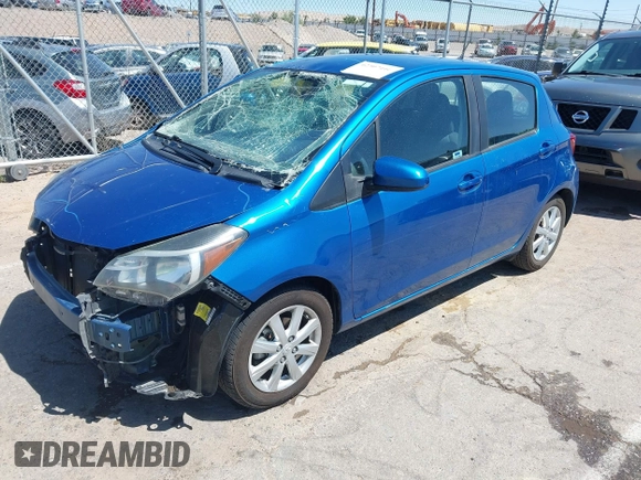 2015 Toyota Yaris L z VIN VNKKTUD36FA036488, wystawiony jako IAAI lot #42307446 z przebiegiem 108 560 mil mil oraz . Historia ofert i sprzedaży dostępna na DreamBid. Obrazek 2.