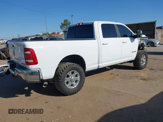 2024 Ram 2500 Laramie with VIN 3C6UR5FL6RG181448, listed as a IAAI auction lot 42039171 with 13,308 mi miles and . Bid and sale history available at DreamBid. Image 4.
