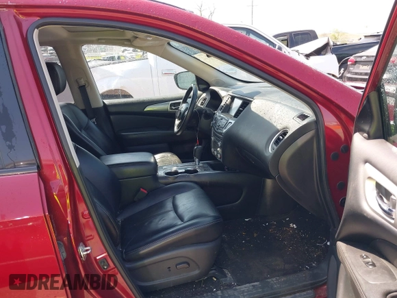 2018 Nissan Pathfinder SL with VIN 5N1DR2MN4JC665214, listed as a IAAI auction lot 41970395 with 183,111 mi miles. Bid and sale history available at carsss.com. Image 5.