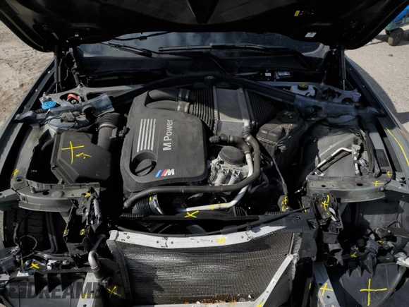 2019 BMW M4 CS with VIN WBS3S7C56KAC09792, listed as a Copart auction lot 76513383 with 55,538 mi miles. Bid and sale history available at carsss.com. Image 11.