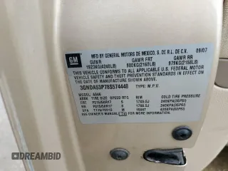 2008 Chevrolet HHR LT with VIN 3GNDA53P78S574448, listed as a Copart auction lot 56378765 with Not provided miles and Salvage title. Bid and sale history available at DreamBid. Image 12.
