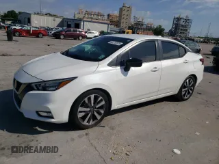 2020 Nissan Versa SR with VIN 3N1CN8FV9LL812651, listed as a Copart auction lot 60219375 with 86,914 mi miles and Salvage title. Bid and sale history available at DreamBid. Image 1.