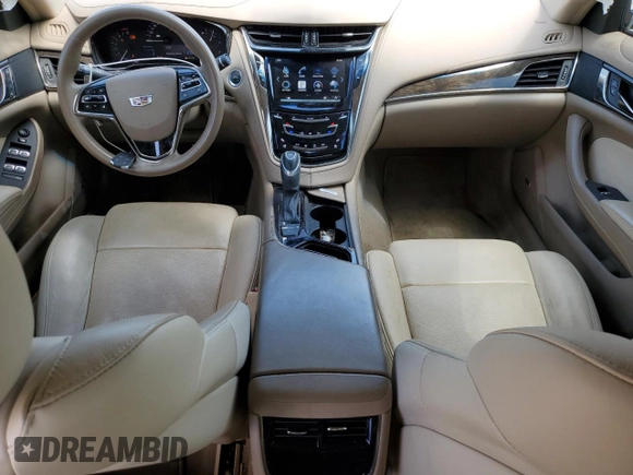 2016 Cadillac CTS Luxury Collection RWD with VIN 1G6AR5SX9G0113699, listed as a Copart auction lot 52864495 with 30,860 mi miles and Salvage Title. Bid and sale history available at DreamBid. Image 8.