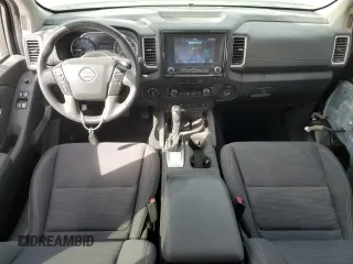 2022 Nissan Frontier SV with VIN 1N6ED1CM4NN682645, listed as a Copart auction lot 74834384 with 25,912 mi miles and Salvage title. Bid and sale history available at DreamBid. Image 8.
