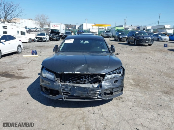 2012 Audi A7 3.0 Prestige with VIN WAU2GAFC7CN101018, listed as a IAAI auction lot 41753827 with 143,740 mi miles. Bid and sale history available at carsss.com. Image 12.