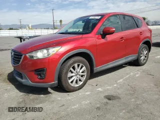 2016 Mazda CX-5 Touring with VIN JM3KE2CY9G0807478, listed as a Copart auction lot 47393775 with 105,034 mi miles and Salvage Title. Bid and sale history available at carsss.com. Image 1.