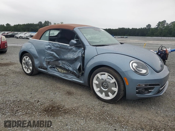 2019 Volkswagen Beetle S with VIN 3VW5DAAT4KM507537, listed as a Copart auction lot 58476505 with 79,341 mi miles and Salvage title. Bid and sale history available at DreamBid. Image 4.