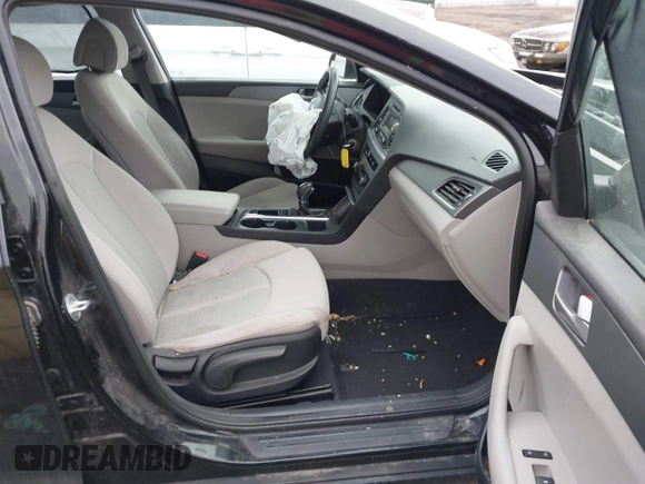 2017 Hyundai Sonata 2.4L with VIN 5NPE24AF5HH446864, listed as a IAAI auction lot 41701970 with 130,302 mi miles and . Bid and sale history available at carsss.com. Image 5.