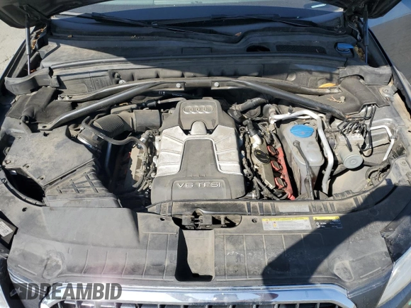 2014 Audi Q5 Premium Plus with VIN WA1DGAFP7EA044290, listed as a Copart auction lot 60240365 with 128,933 mi miles and Salvage title. Bid and sale history available at DreamBid. Image 12.