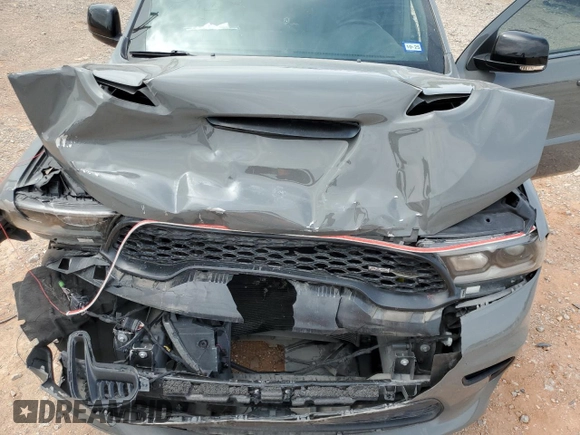 2022 Dodge Durango GT Plus with VIN 1C4RDHDG5NC203554, listed as a Copart auction lot 57697905 with 36,482 mi miles and Salvage title. Bid and sale history available at DreamBid. Image 12.