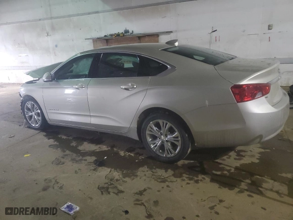 2015 Chevrolet Impala LT with VIN 2G1125S30F9252129, listed as a Copart auction lot 89377465 with 0 mi miles and Clean Title. Bid and sale history available at carsss.com. Image 2.