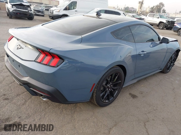 2024 Ford Mustang EcoBoost with VIN 1FA6P8TH0R5138150, listed as a IAAI auction lot 41170113 with 8,054 mi miles. Bid and sale history available at carsss.com. Image 4.