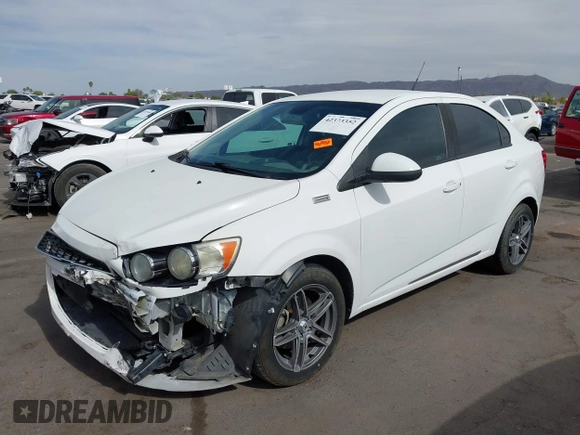2013 Chevrolet Sonic LS with VIN 1G1JA5SH9D4249356, listed as a IAAI auction lot 42373352 with 151,337 mi miles and . Bid and sale history available at DreamBid. Image 18.