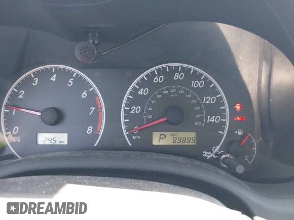 2013 Toyota Corolla L with VIN 5YFBU4EE3DP207633, listed as a IAAI auction lot 42131218 with 89,899 mi miles and . Bid and sale history available at DreamBid. Image 7.